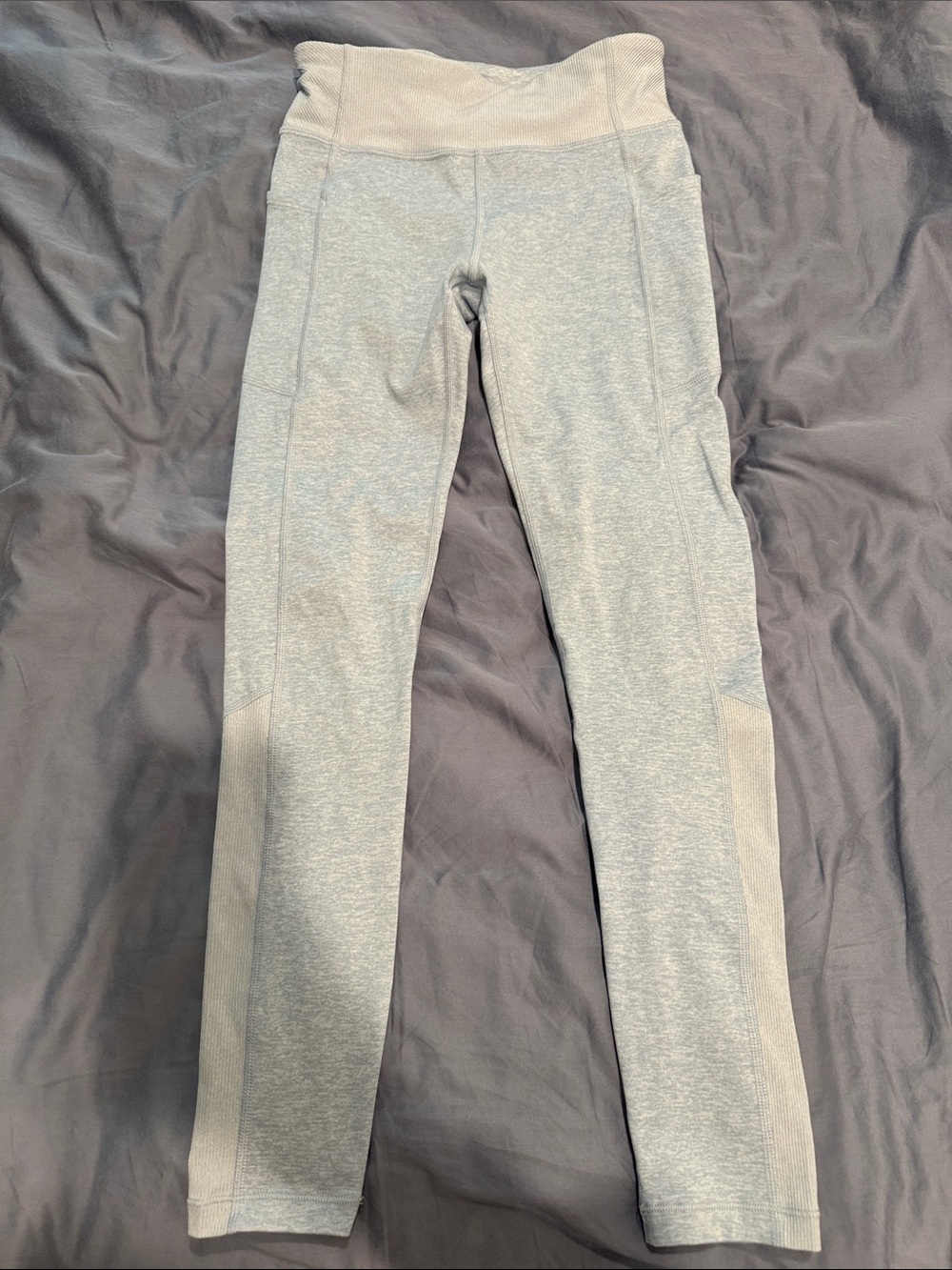 Athleta Girl Snowball SoftLuxe Leggings large 12 grey